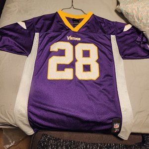 Xl 18 to 20 NFL apparel vikings Peterson jersey